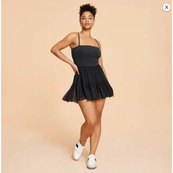 Blogilates Black Ballerina Skort Dress Size XS New With Tag - Picture 1 of 10